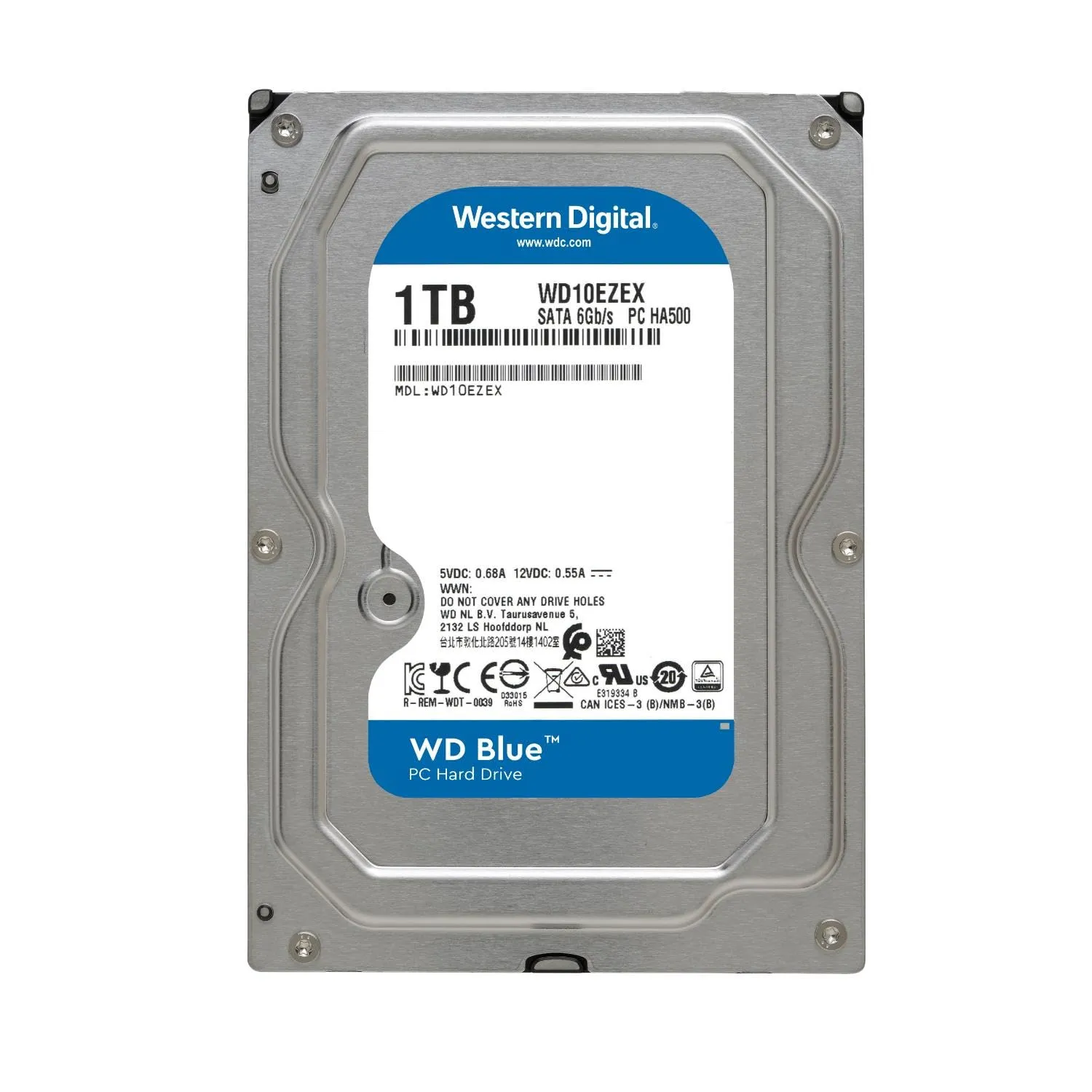 WD Blue 1TB SATA 3.5 Inch Desktop Internal Hard Disk